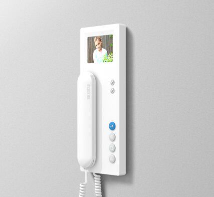Siedle BTSV 850-03 W Video-Haustelefon Standard, weiß