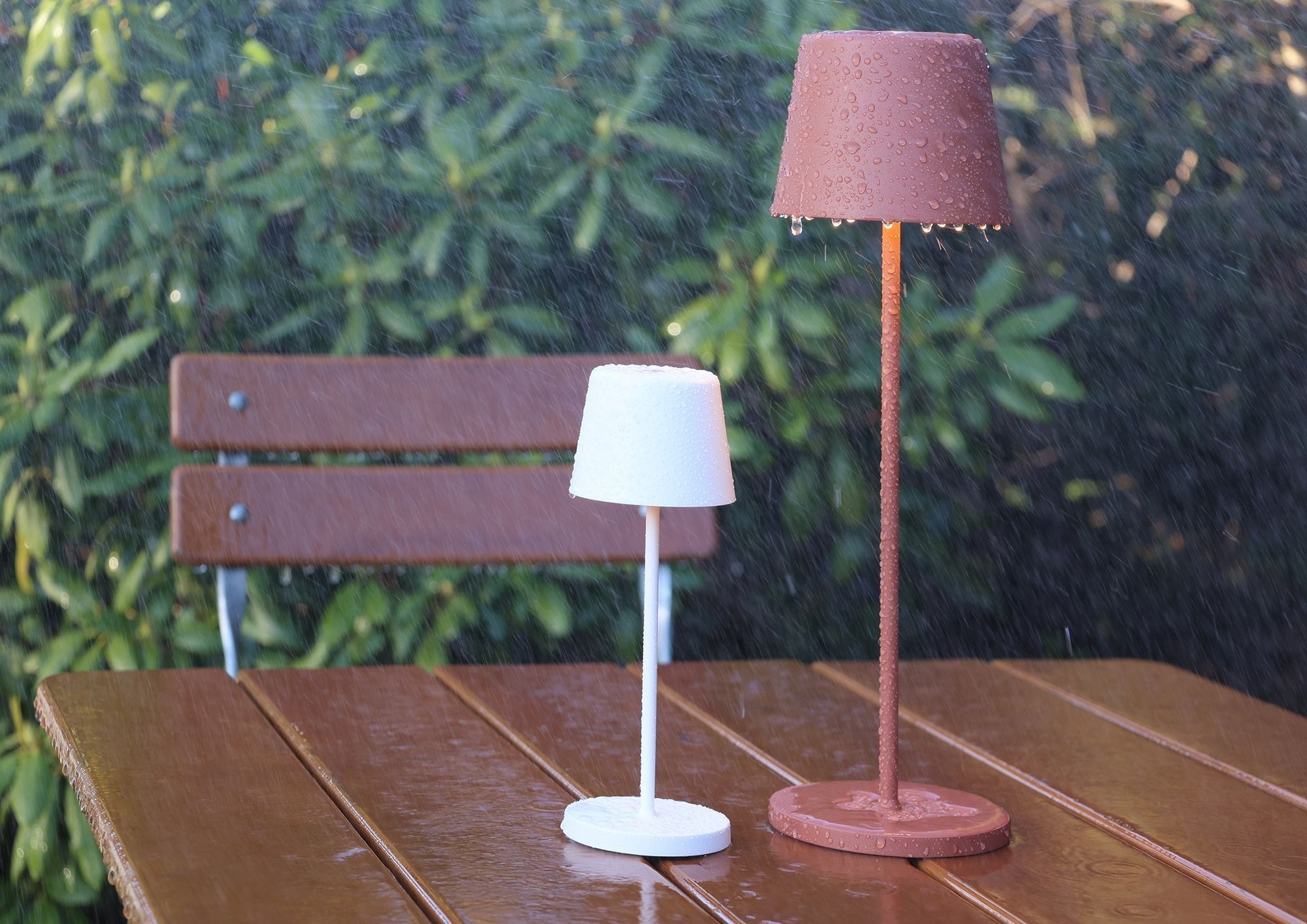 Deko-Light 620207 Akkuleuchte, Set Canis Mini + Ladesockel, 3.7 V/DC, IP 65, verkehrsweiß