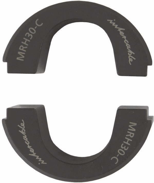 Intercable 184377 Ovalpresseinsatz für H-Abzweigkle mmen, 2x95 mm²