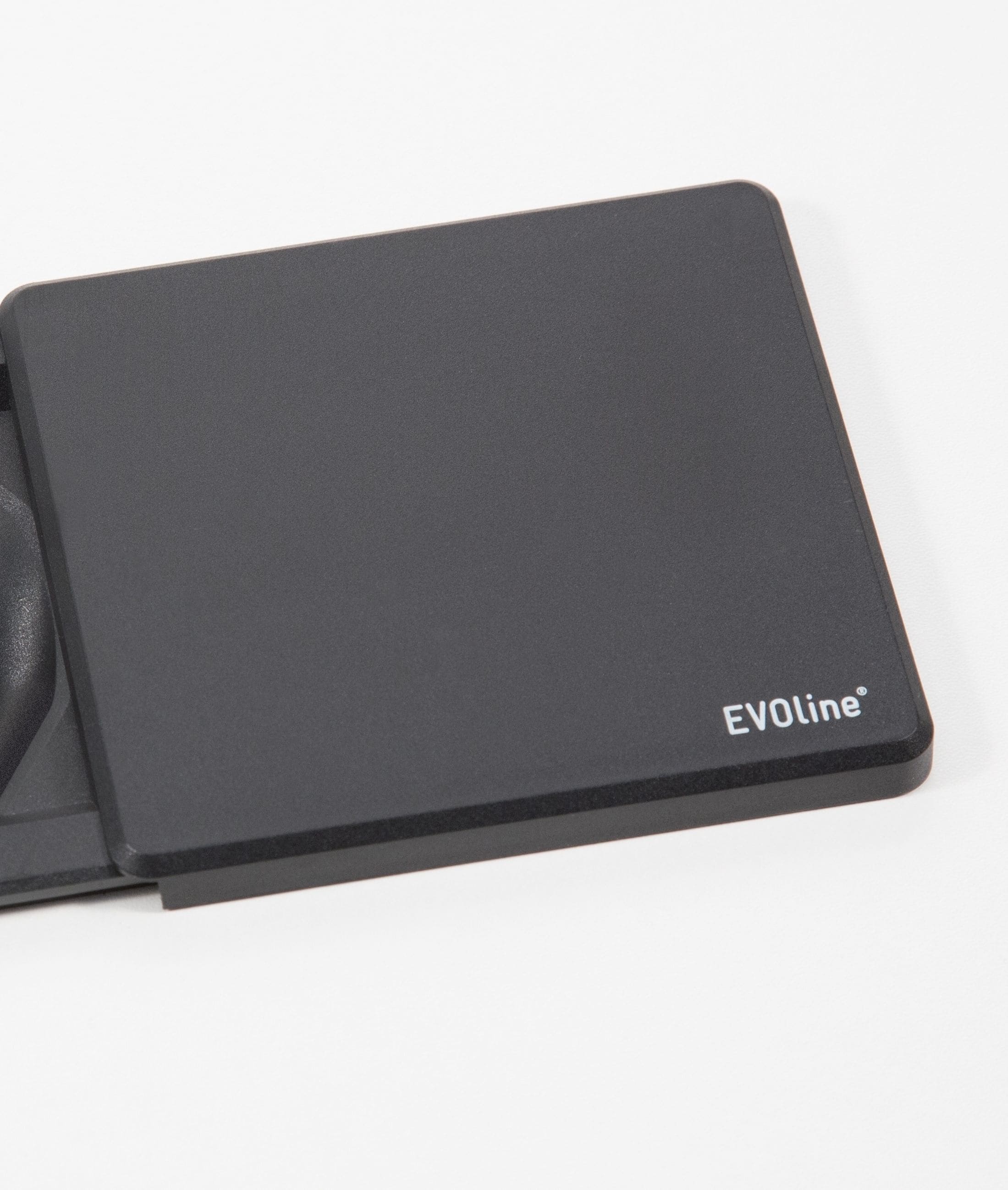 EVOline® Tisch-Einbausteckdose Square80 mit USB u.CAT6 3m flexibel