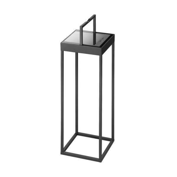 Brumberg 65312103 VARIA LED-Solarwandanbauleuchte, 2,2 W, 3.000 K, schaltbar, IP54, strukturgraphit