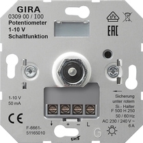 Gira 030900 Elektron. Potentiometer mit Schaltfunktion