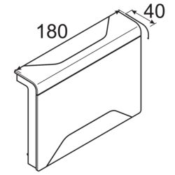 Hager Tehalit SL2011589011 3D-Abzweiger Höhe 115mm