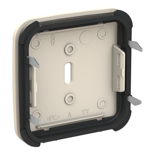 Busch-Jaeger 6479-212 Zentralscheibe für USB Ladestation 1-fach mit USB-C-Anschluss, Busch-Duro 2000 SI, weiß glänzend