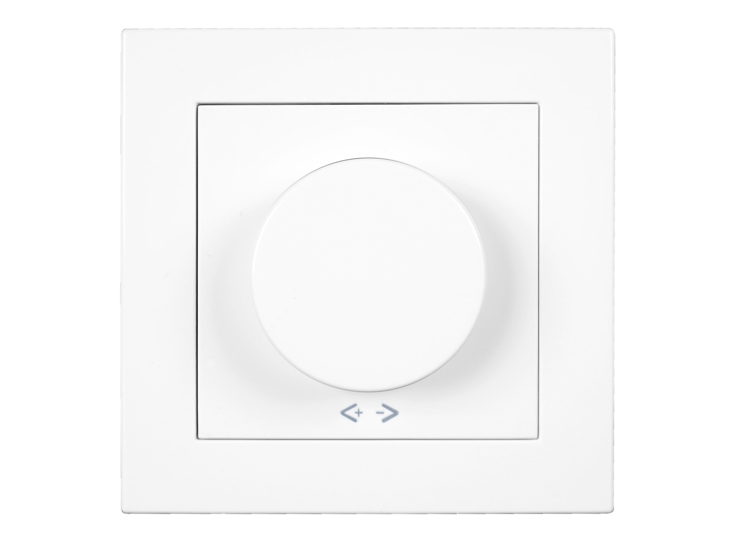HHG Panasonic WDTR05201WH-EU1 Plus 55 Zentralscheibe mit Knopf für Drehdimmer weiß