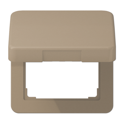 Jung CD590KLGB Klappdeckel, Aluminium eloxiert, Serie CD, gold-bronze