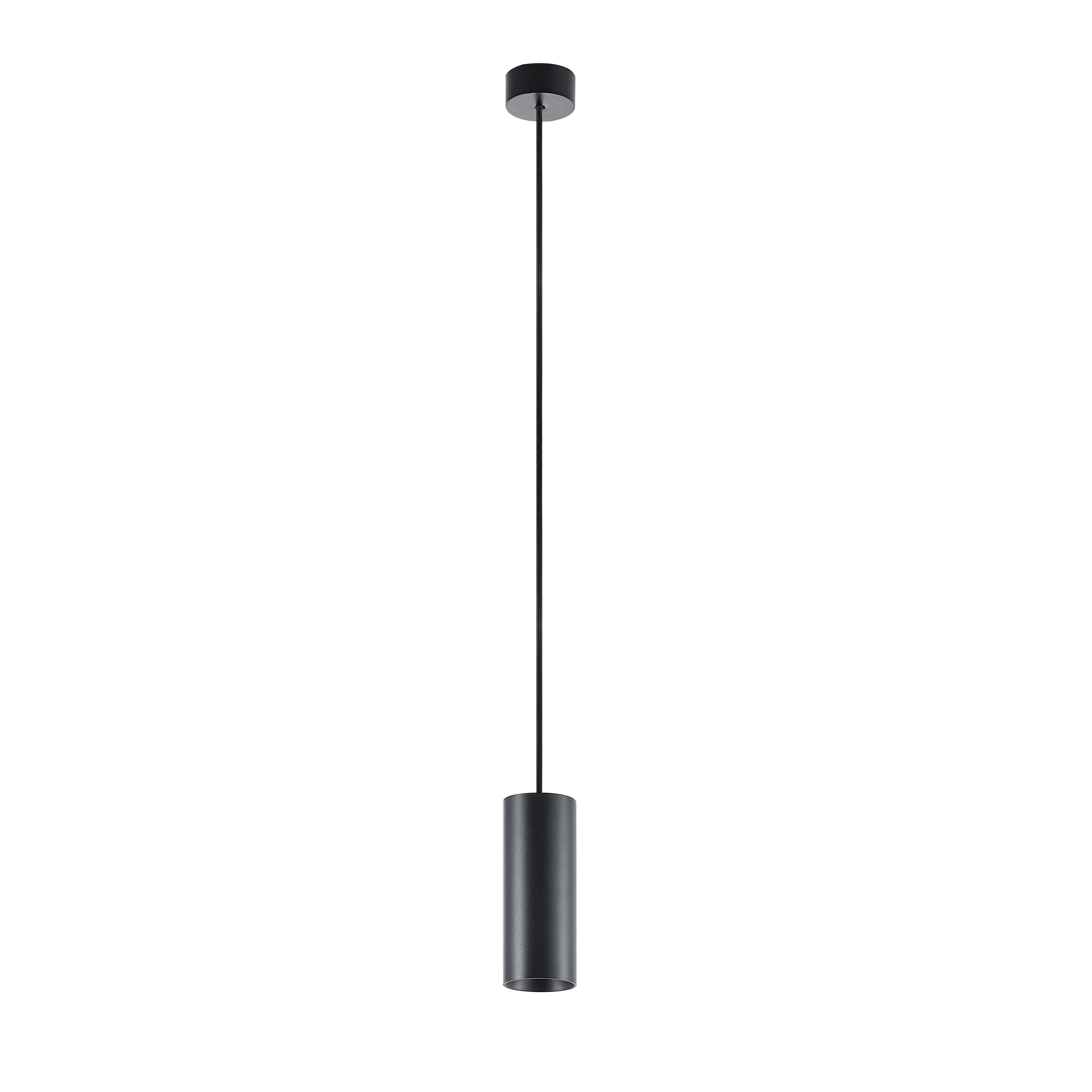 Deko-Light 342255 Pendelleuchte, Can 150, 1x 7,5 W GU10, 220-240 V/AC, 50 / 60 Hz, IP 20, schwarz