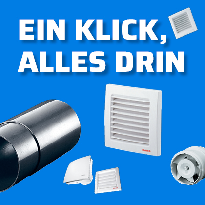 Maico AKE 100/1 Lüfter Komplettset