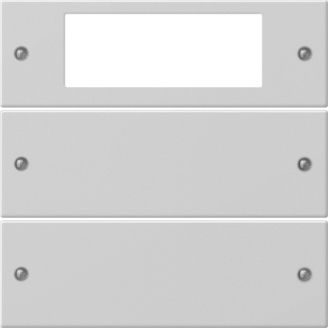 Gira 2192015 Wippenset 2-fach Plus, System 55, grau matt(lackiert)