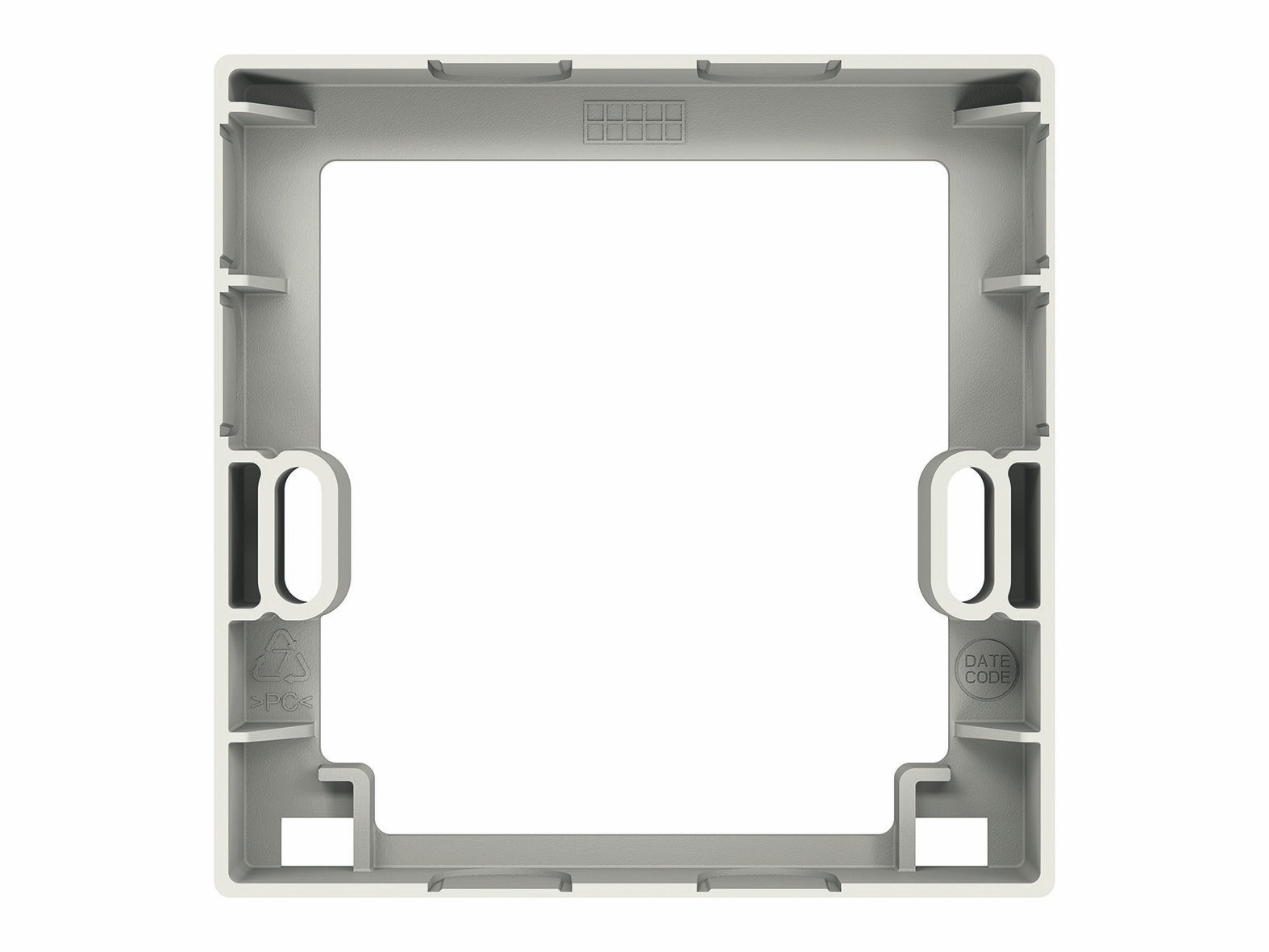 Theben 9070971 Abstandsrahmen 10 WH für Bewegungsmelder, weiß