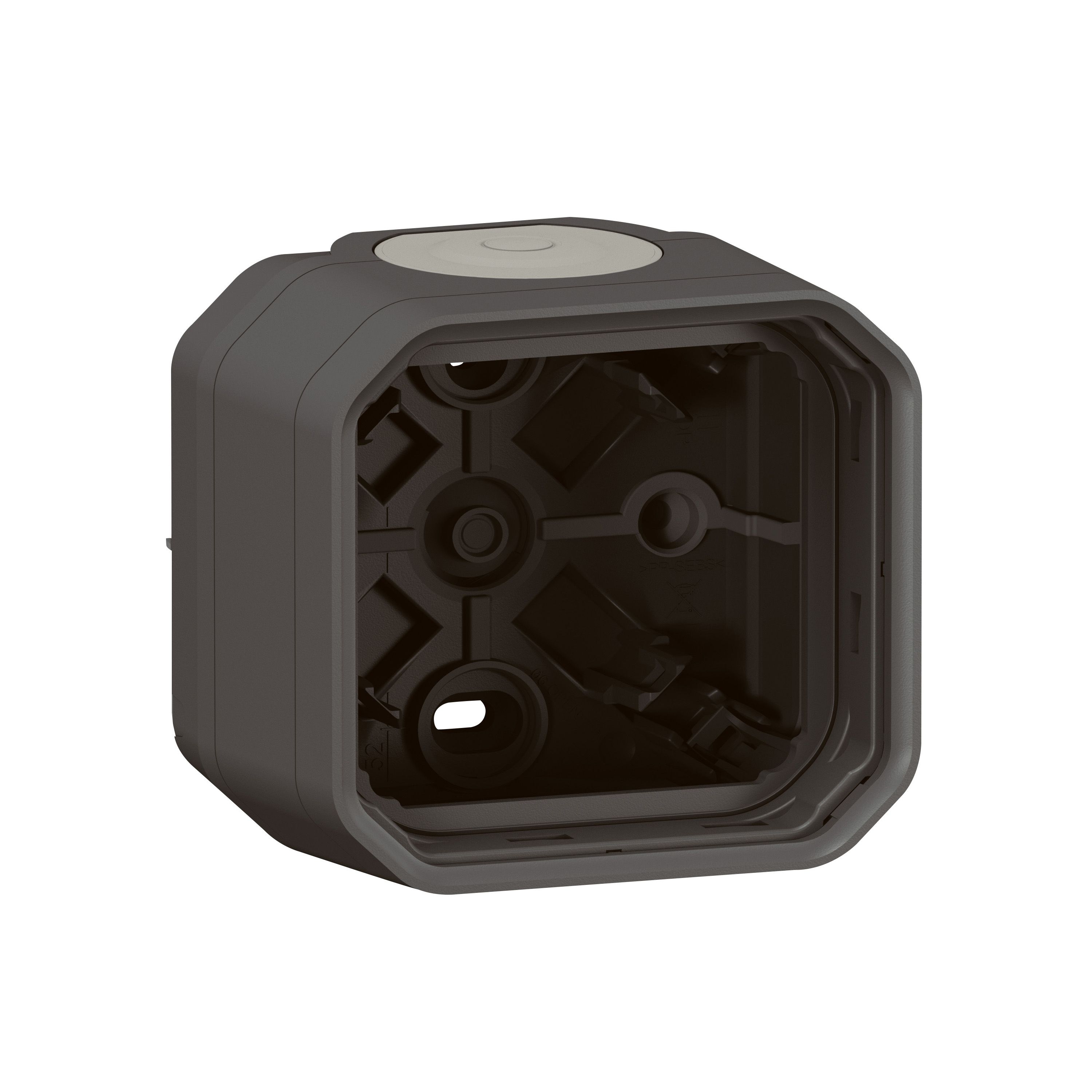 Legrand 069601L Plexo New 1-fach Gehäuse, anthrazit