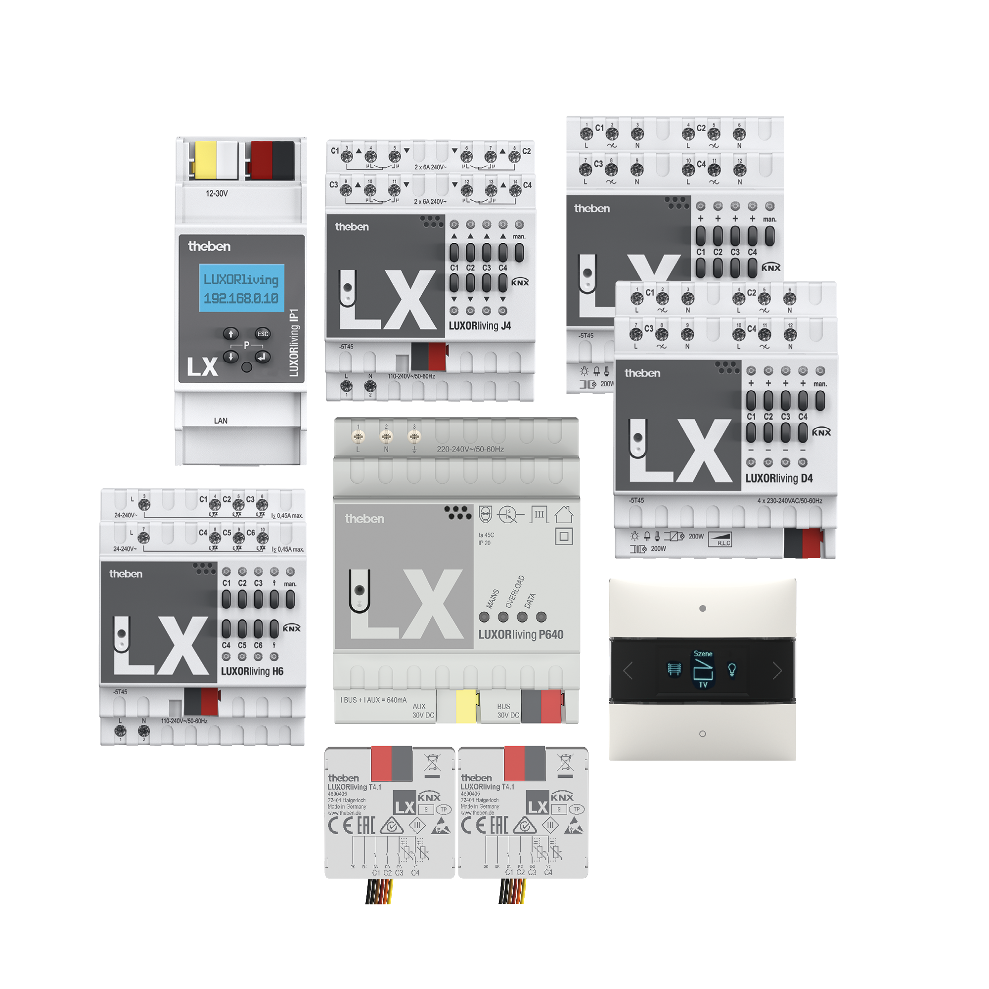 Theben LUXORliving Starter-Set L "Comfy"