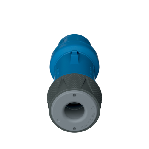 Mennekes 13521 CEE Stecker PowerTOP Xtra S, 16A, 3p, 6h, 230V, IP54