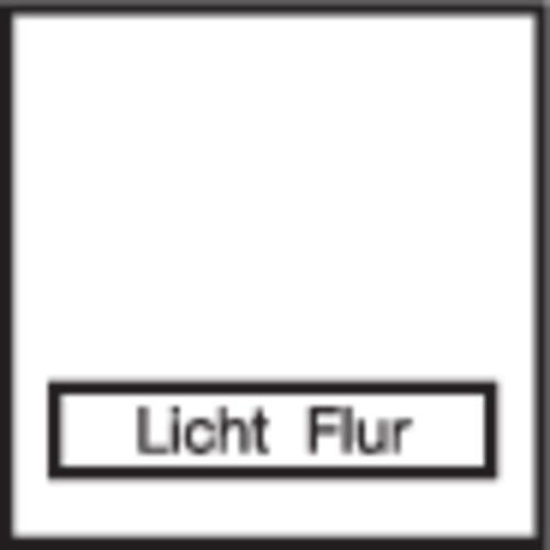 Berker 80161780 KNX Tastsensor 1fach mit Beschriftungsfeld, RGB LED und internem Temperaturfühler, S.1/B.x, für weiß und polarweiß