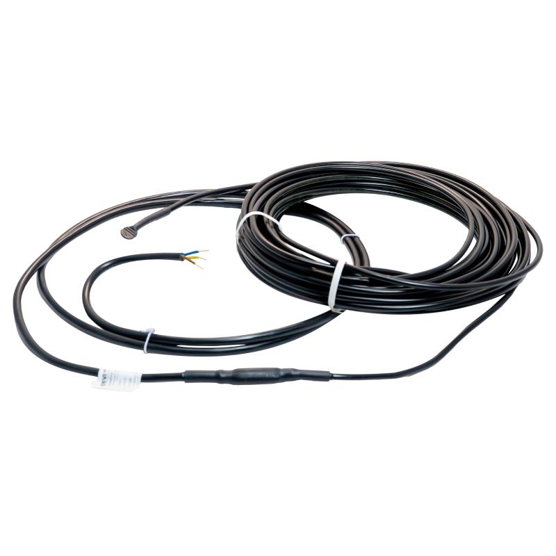 Devi 140F1116 DEVIsnow 20 Heizleitung, 20 W/m, 230 V Länge 6 m, inkl. 2,3 m Kaltleiter
