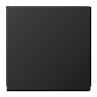 Jung AL2994BD Blind-Abdeckung (gerastet), Aluminium lackiert, Serie LS, dark