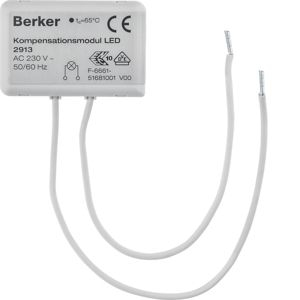 Berker 2913 Kompensationsmodul LED für Drehdimmer S.x/B.x/K.x/Q.x/Serie 1930