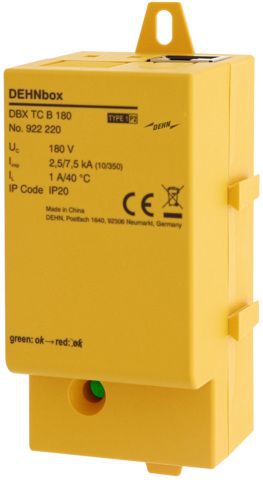 Dehn + Söhne 922220 Blitzstromableiter DEHNbox DBX TC B 180