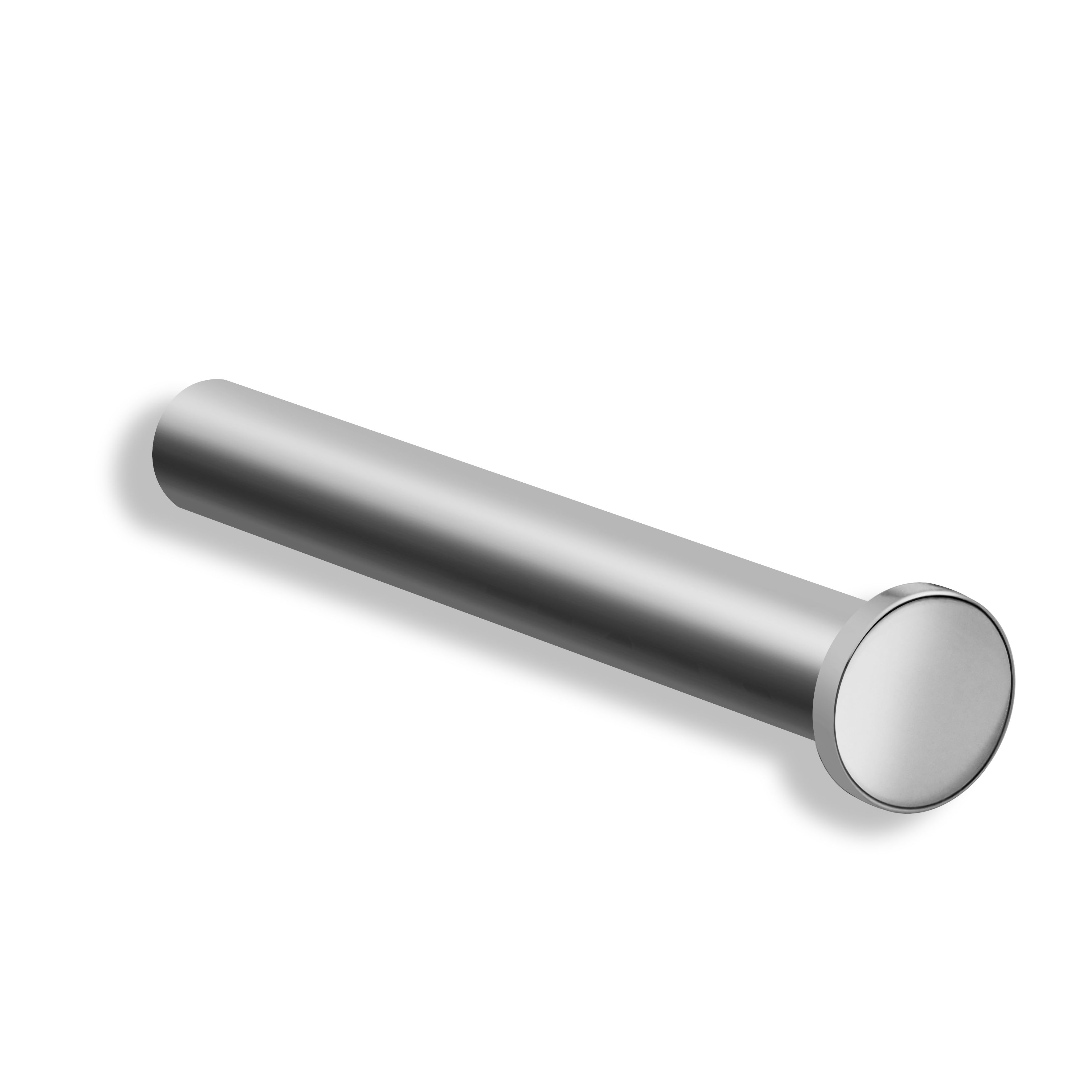 qles RHB0110 Regalhalter 120 mm (2 Stck.), für Merten D-Life/System-M, beleuchtet/LED/warmweiß (3000k), Chrom, IP44