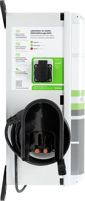 Spelsberg 58113201 E-Bike Ladestation mit 4 Ladepunkten, 2x Schutzkontakt-Steckdose, 2x Bosch