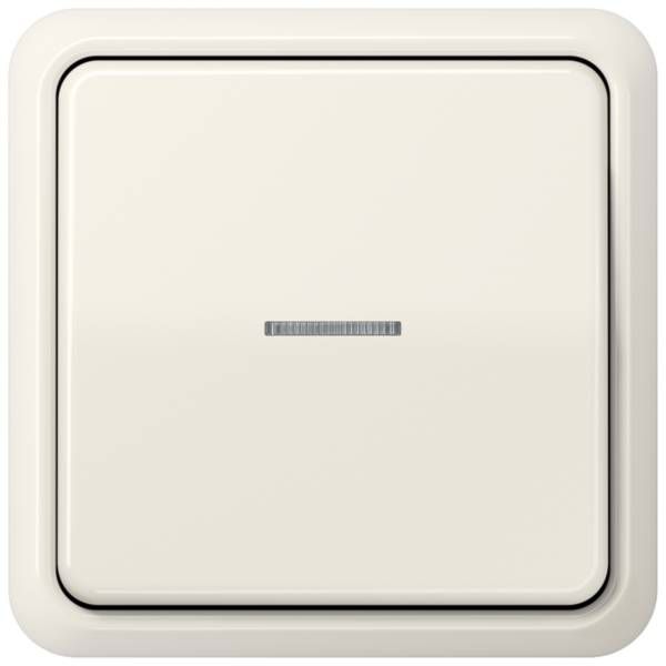 Jung CD581W Rahmen 1-fach, senkrechte und waagerechte Montage, Duroplast, CD 500, weiß