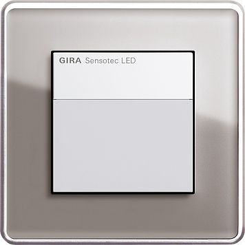 Gira 236827 Sensotec LED mit Fernbedienung, System 55, reinweiß seidenmatt