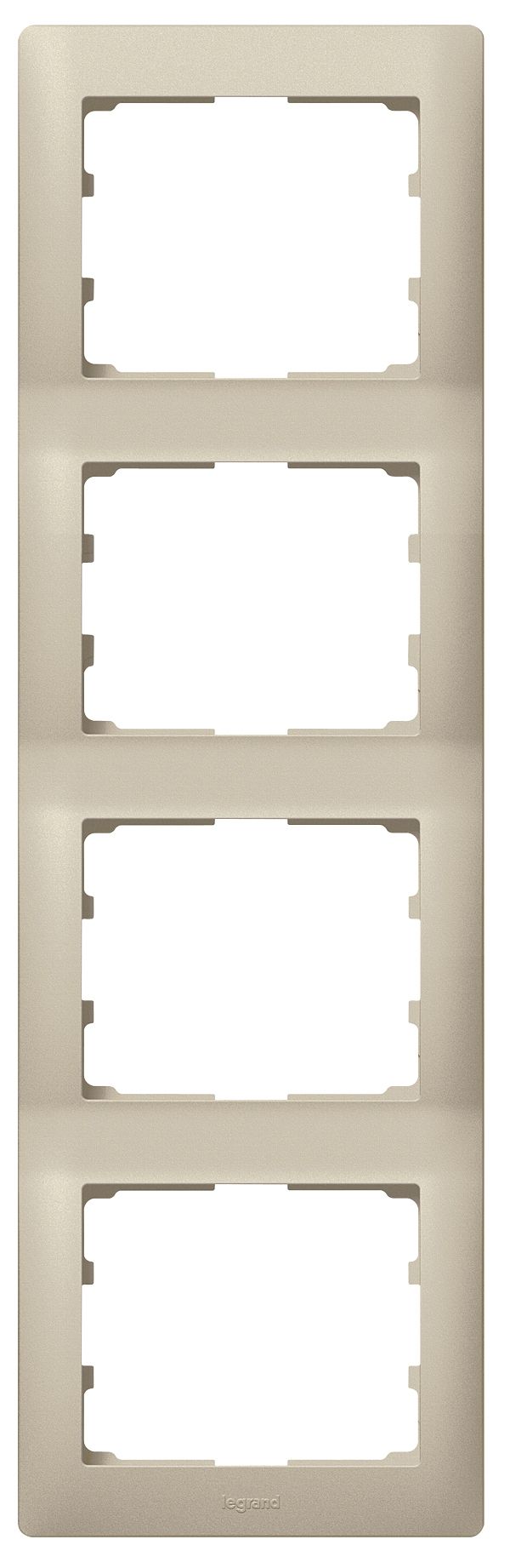 Legrand 771408 Abdeckrahmen 4-fach vertikal
