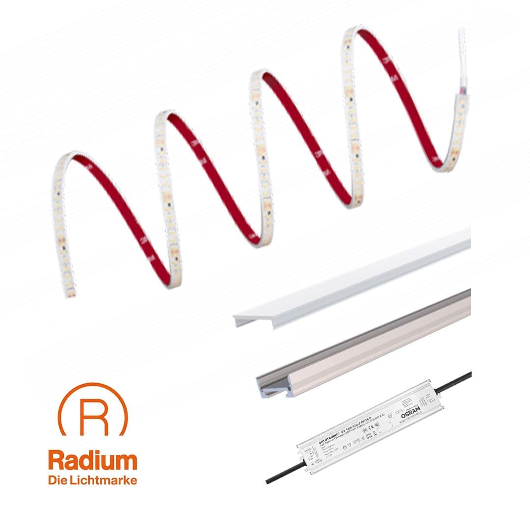 Radium E24-RSTA2315-ND LED-Strip-Set 800 S 840/24V, IP67, nicht dimmbar, 5Meter