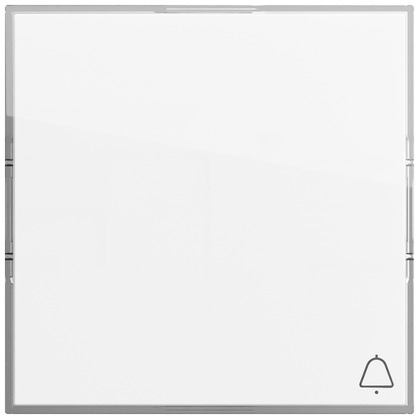 Gira 367000 Wippe mit großem Beschriftungsfeld und Symbol Klingel, System 70