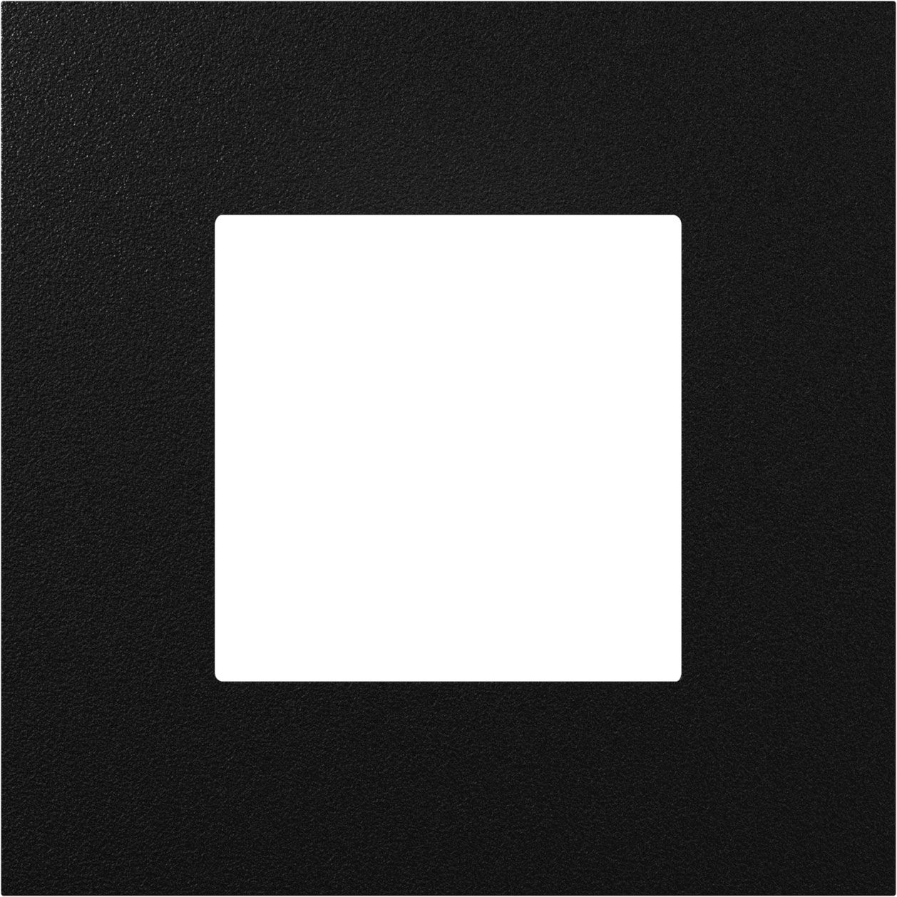 Gira 5545925 Gira Frontplatte KeyIess In Fingerprintmodul, System 106, Schwarz matt