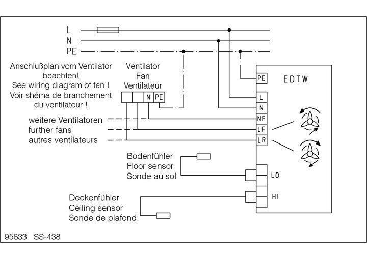 Helios EDTW stufenloser Temperatur-Differenz-Regler