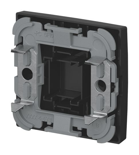 Busch-Jaeger 2506-915 Wippe 1-fach, geschlossen, Busch-balance SI, schwarz matt