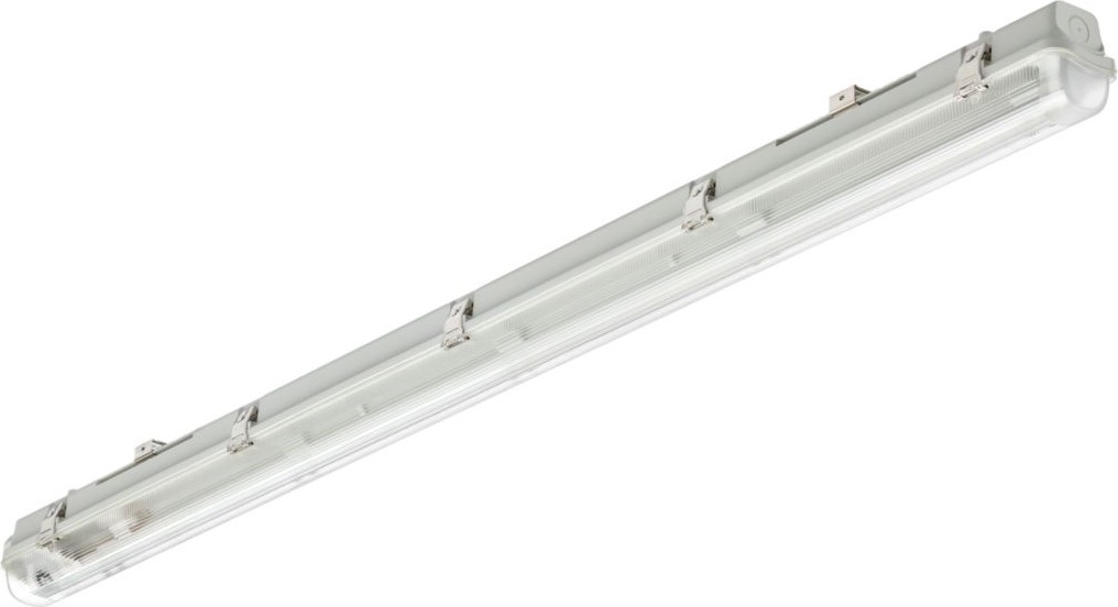 Philips 36602999 Ledinaire Feuchtraumleuchte Leergehäuse WT050C für 1x T8 LED-Röhren, L1200 mm, IP65, IK08