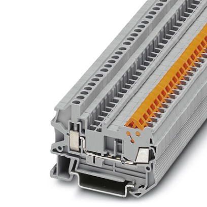 Phoenix Contact QTCU 1.5mm² Hybrid-Durchgangsklemme, 50 Stück, grau