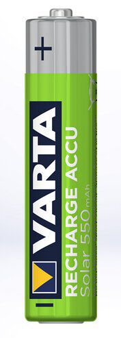 Varta ACCU Batterien Solar 56733 AAA/Micro 550mAh, 2-Stück