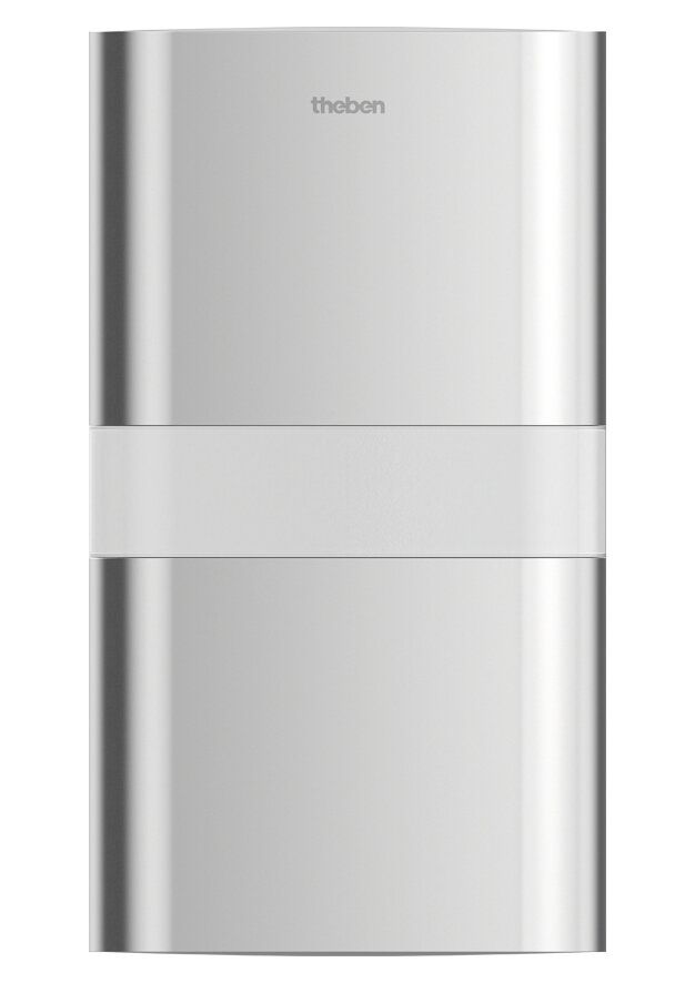 Theben 1020904 theLeda D UD AL LED-Leuchte für Wandmontage, 11,5W mit Bewegungsmelder, aluminium