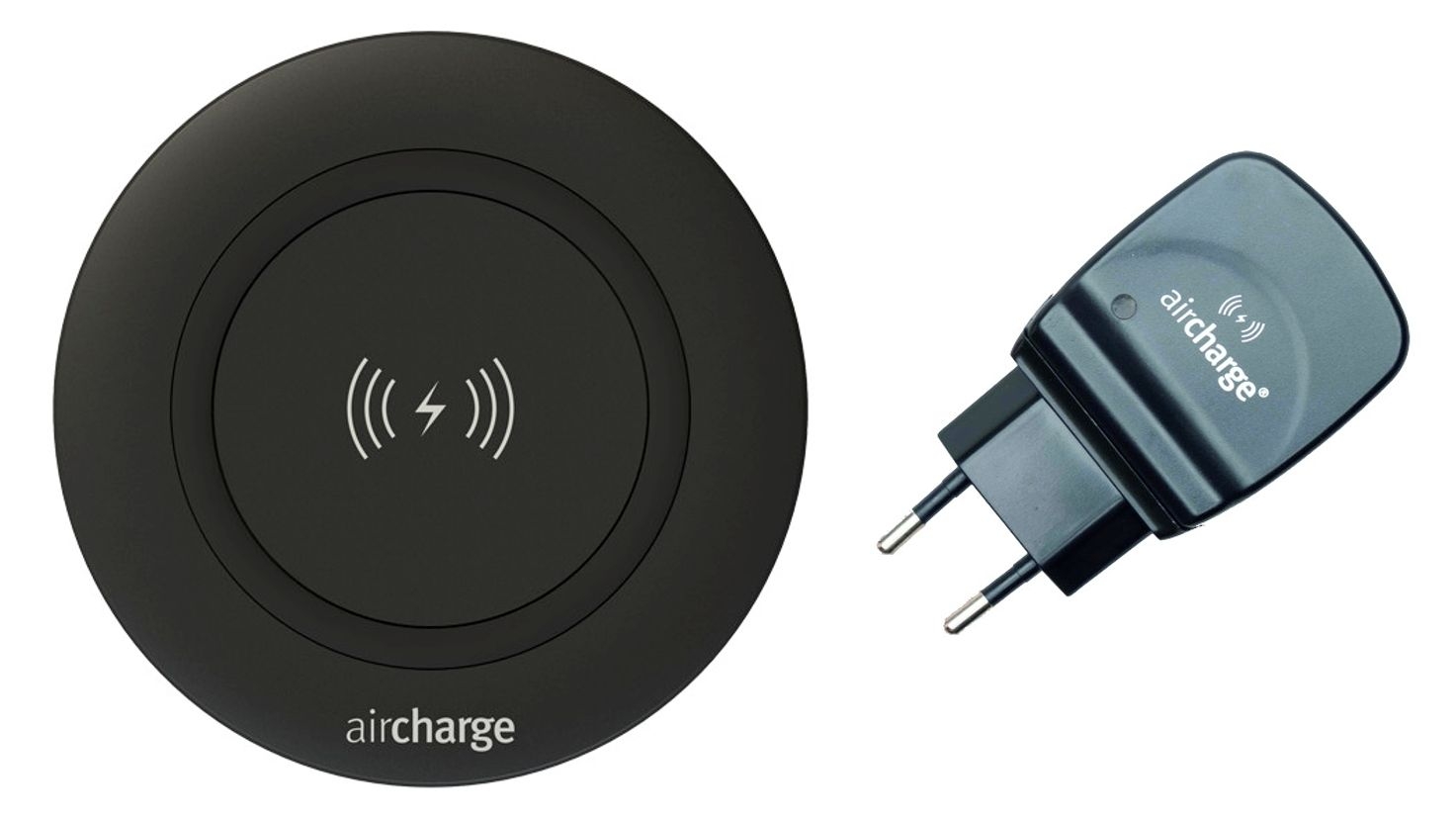 Bachmann BM0005422 Set EU Plug Netzstecker und Wireless Charger, schwarz