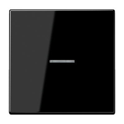 Jung LS10911STRFSW KNX RF Taster 1-fach, Duroplast, Serie LS, schwarz