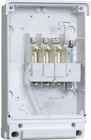 ABN HK434C Hausanschlusskasten KH00 10-95mm² mit Regendach