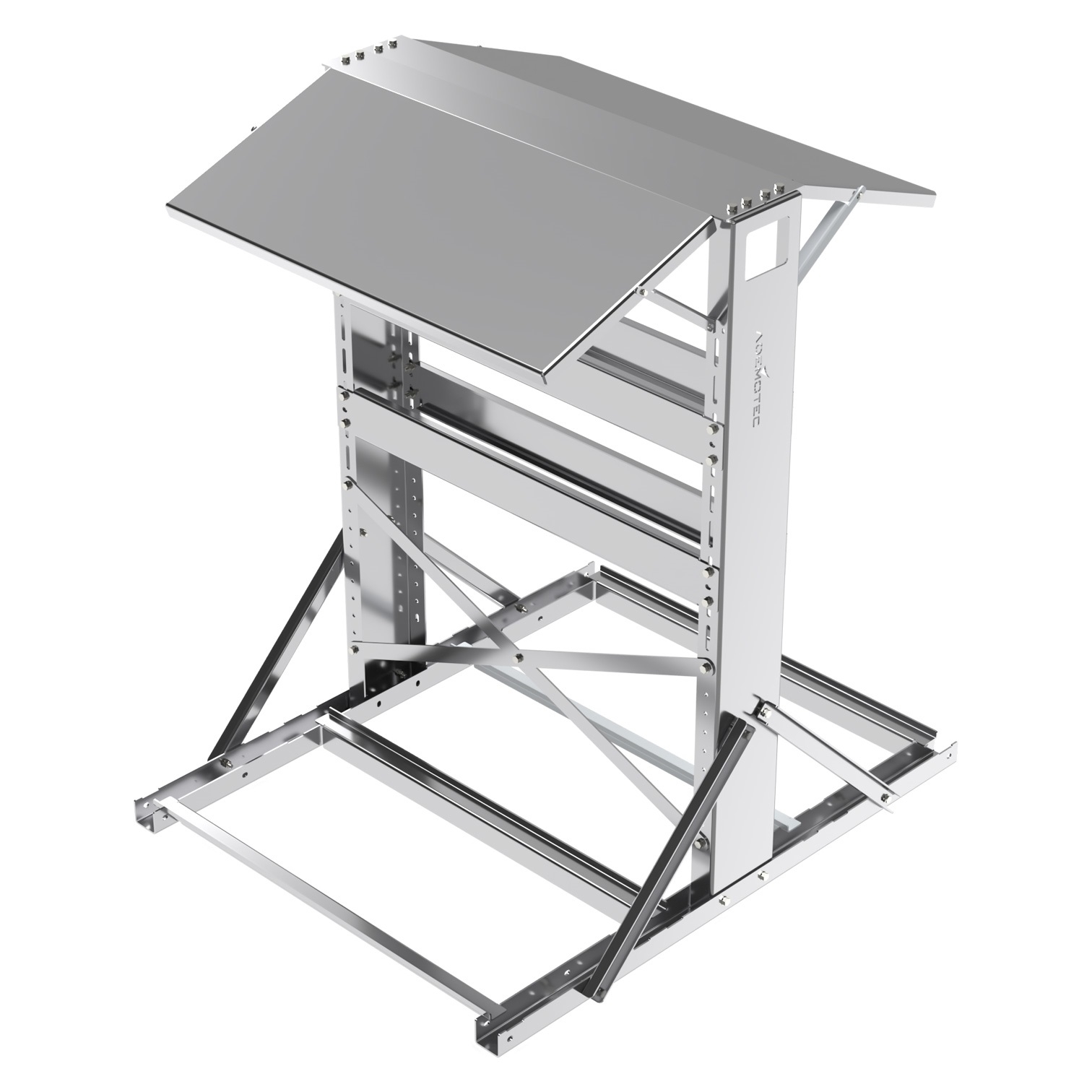 ADEMOTEC 500104901 I-Shelter Twin Shelter L, für zwei PV Wechselrichter