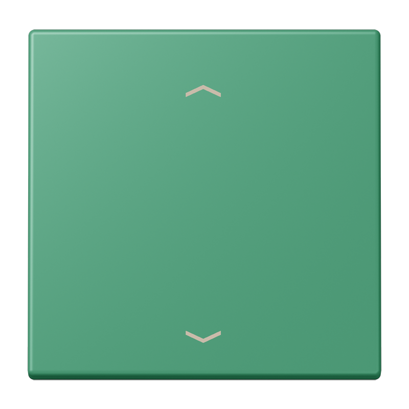 Jung LC990P250 Wippe 1-fach, mit Pfeilsymbolen, Les Couleurs® 4320G, vert 59
