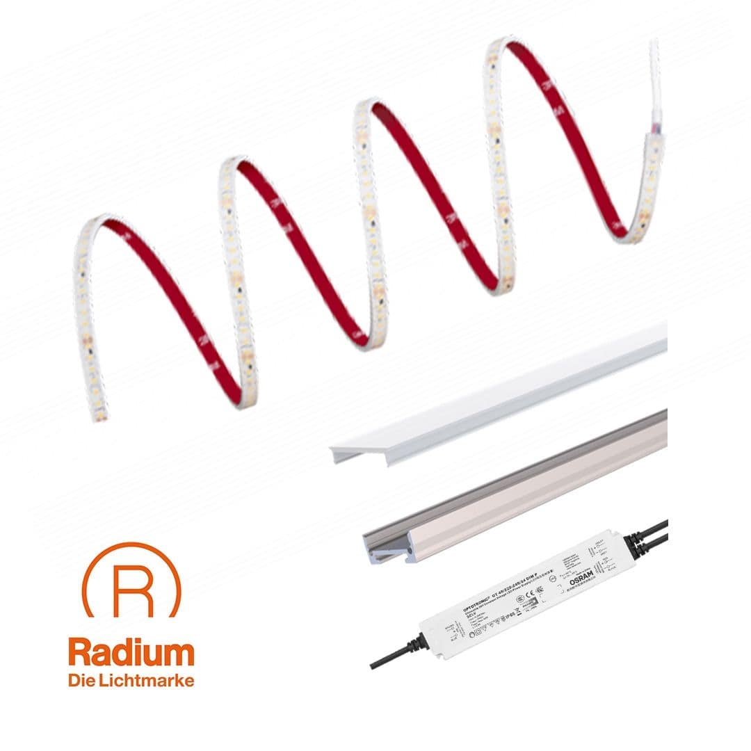 Radium E24-RSTA2305-D LED-Strip-Set 800 S 830/24V, IP67, dimmbar, 5Meter