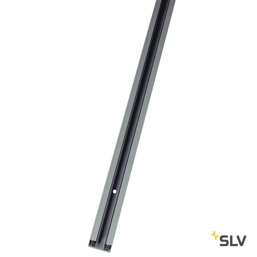 SLV 143012 1Phasen-Stromschiene Aufbau, silbergrau, 1m