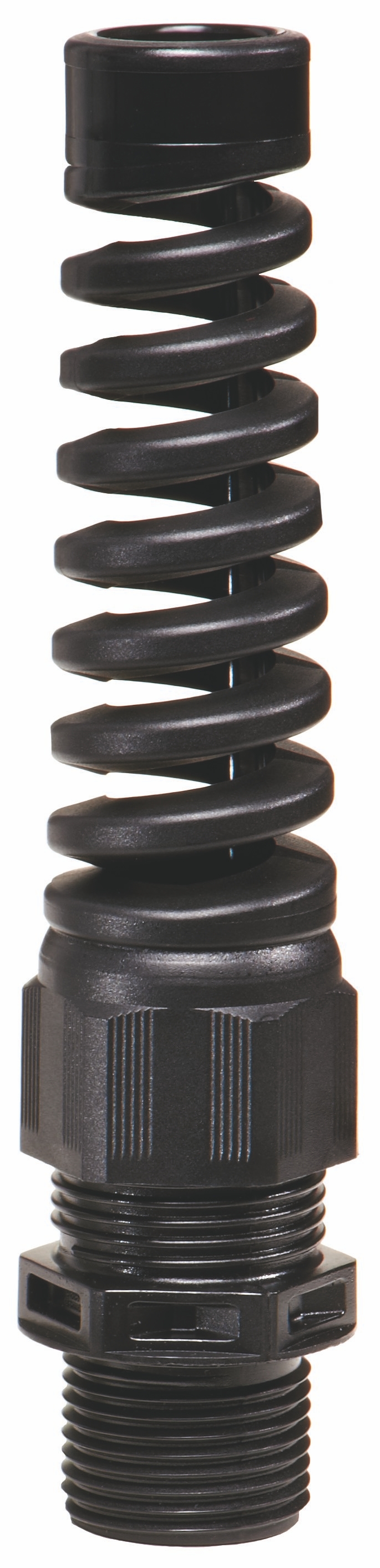 WISKA 10103507 EX Knickschutzkabelverschraubung M32, lang, erhöhte Sicherheit, IP68, 13 bis 21 mm, schwarz