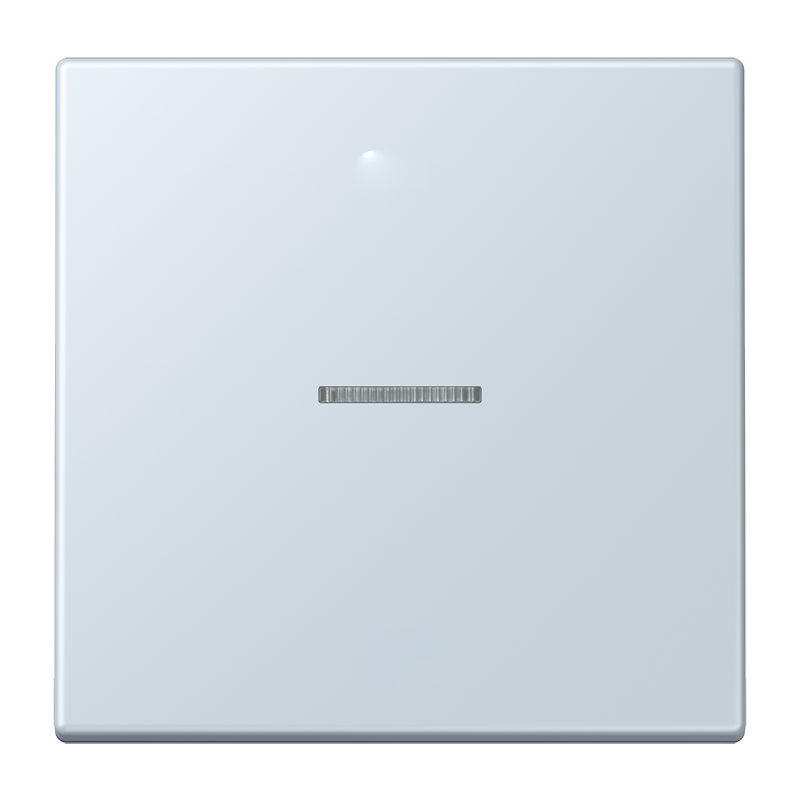Jung LC990KO5209 Wippe 1-fach, mit Lichtleiter, Les Couleurs® 32023, outremer pâle