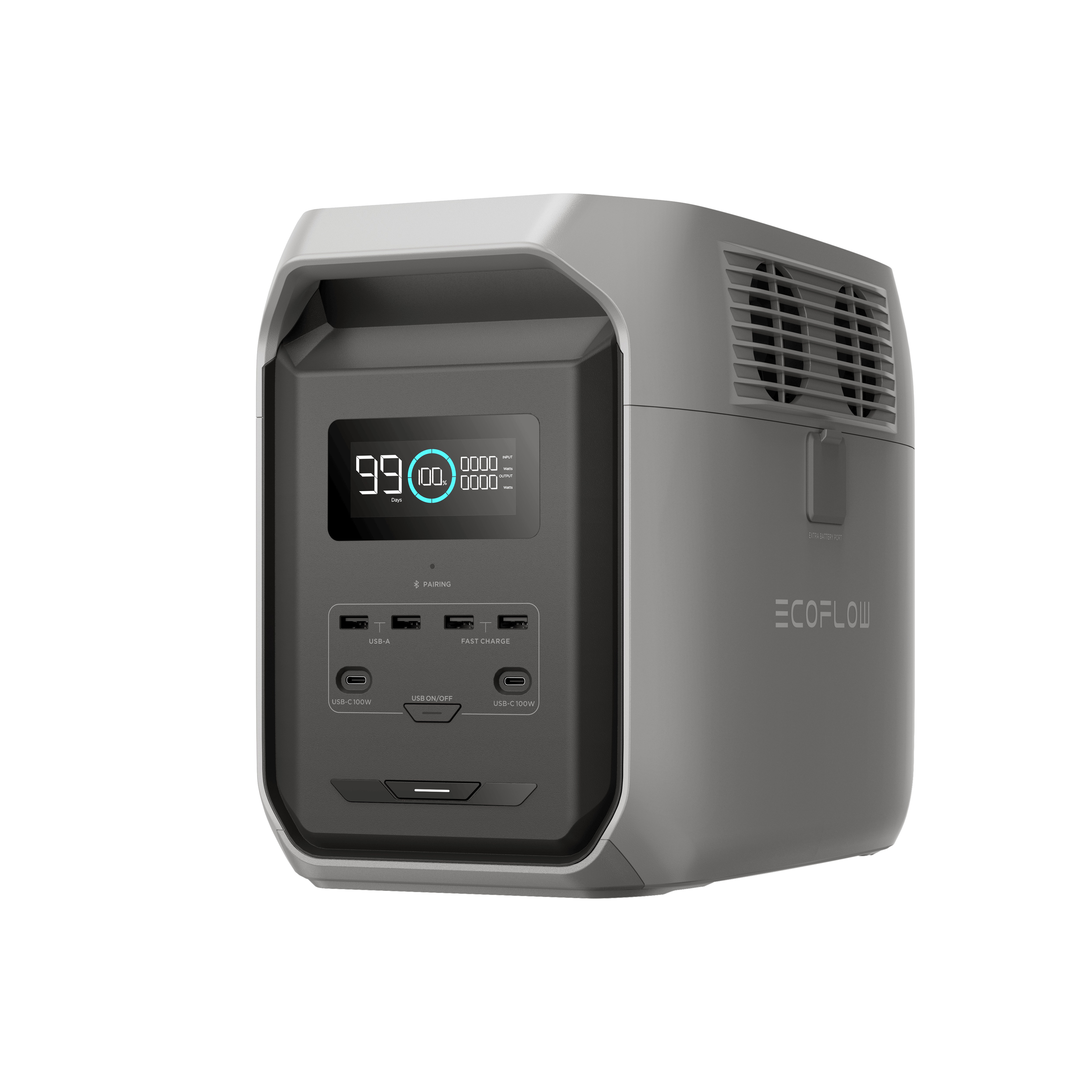 ECOFLOW EFDELTA1500-EU Delta 3 Portable Powerstation, 1536 Wh