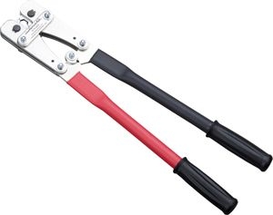 Intercable 181422 Mechanisches Presswerkzeug für Rohrkabelschuh und Verbinder für feindrähtige und feinstdrähtige Leiter 10-70 mm²