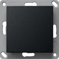 Gira 2461005 Bluetooth Wandsender 1-fach, System 55, schwarz matt (lackiert)