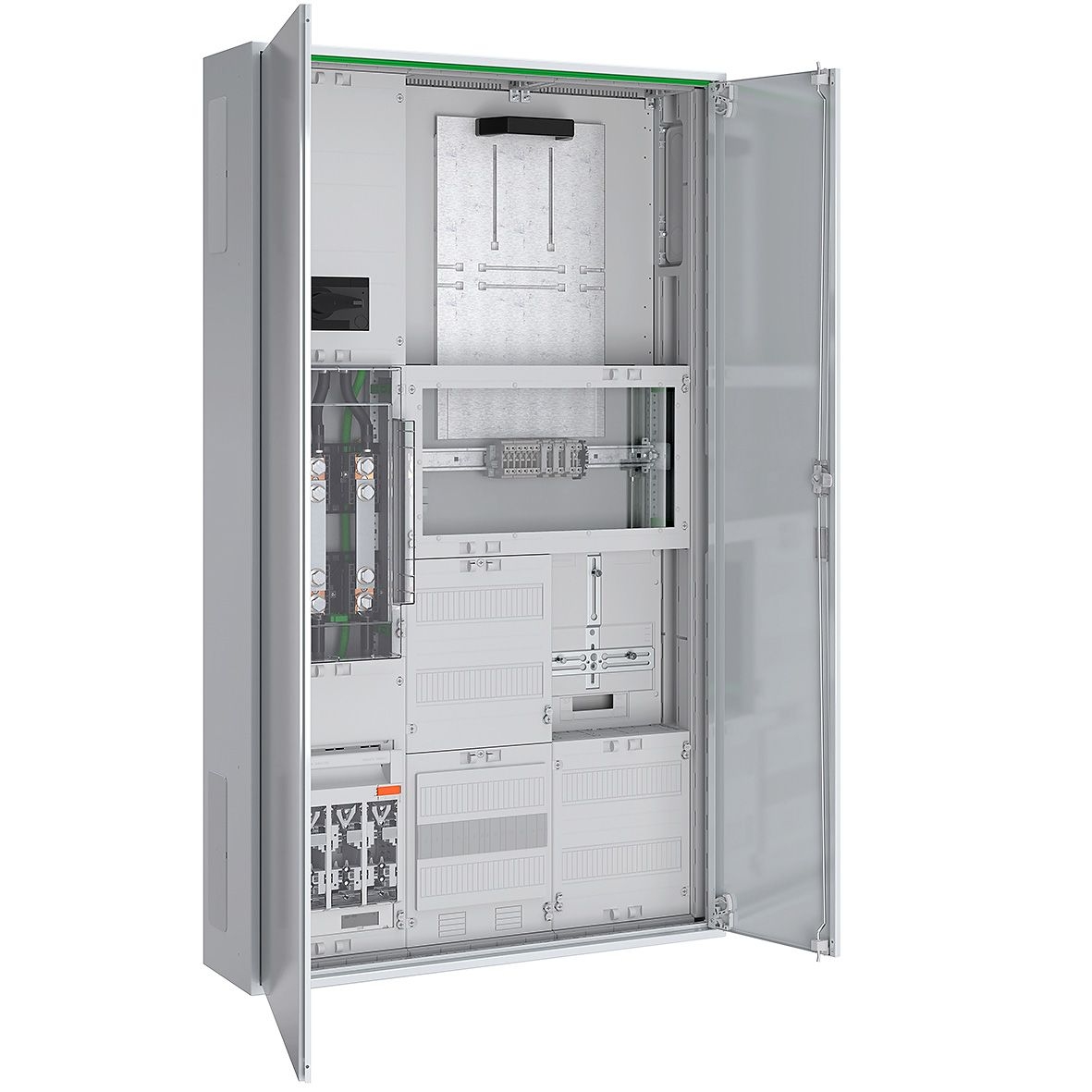 ABN ABNRS309X0262 Wandlerschrank 200A Bonn Netze 5-polig, zu NH1, AB LA 250A, weiß