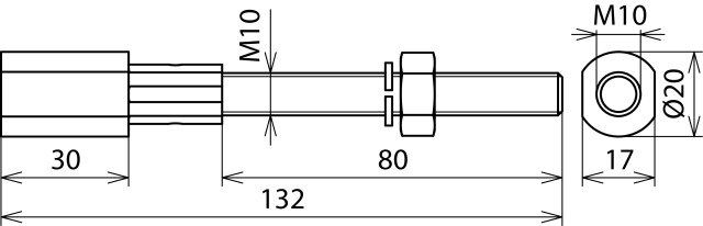 Dehn 478 699 Gewindeadapter